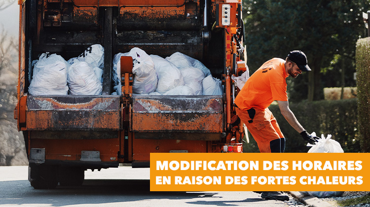 Modification des horaires