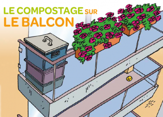 Le compostage sur balcon