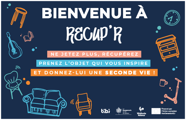 Visuel pour promouvoir le projet Recup'R